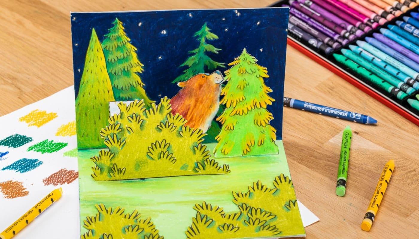 Carte pop-up pour vos voeux