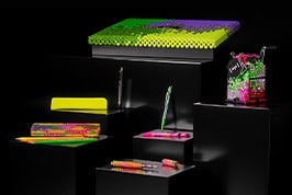 Les Fulgureuses: the new collection by Caran d’Ache + Kevin Germanier