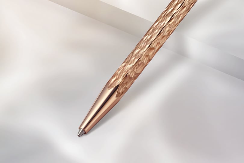 ballpoint pen ecridor venetian collection in rose gold
