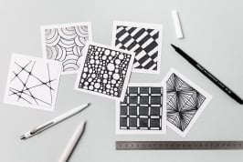 Zentangle: un metodo per disegnare semplice e rilassante