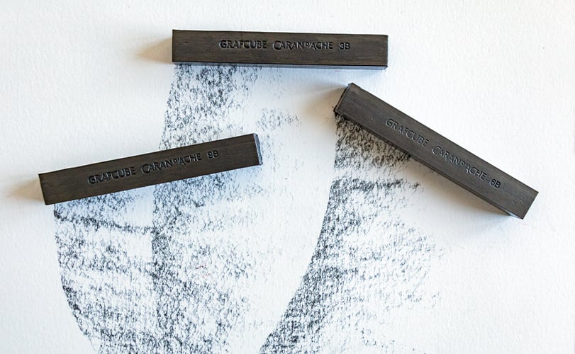 グラファイト鉛筆で描く方法