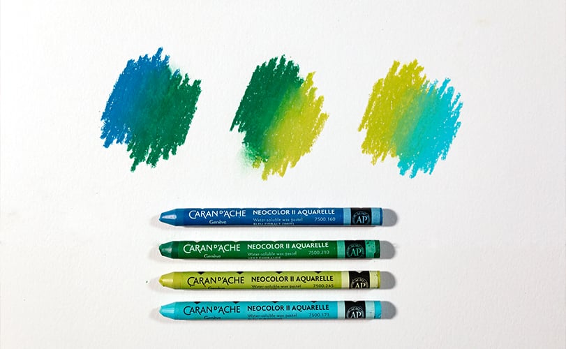 パステル画：鉛筆の種類と描き方