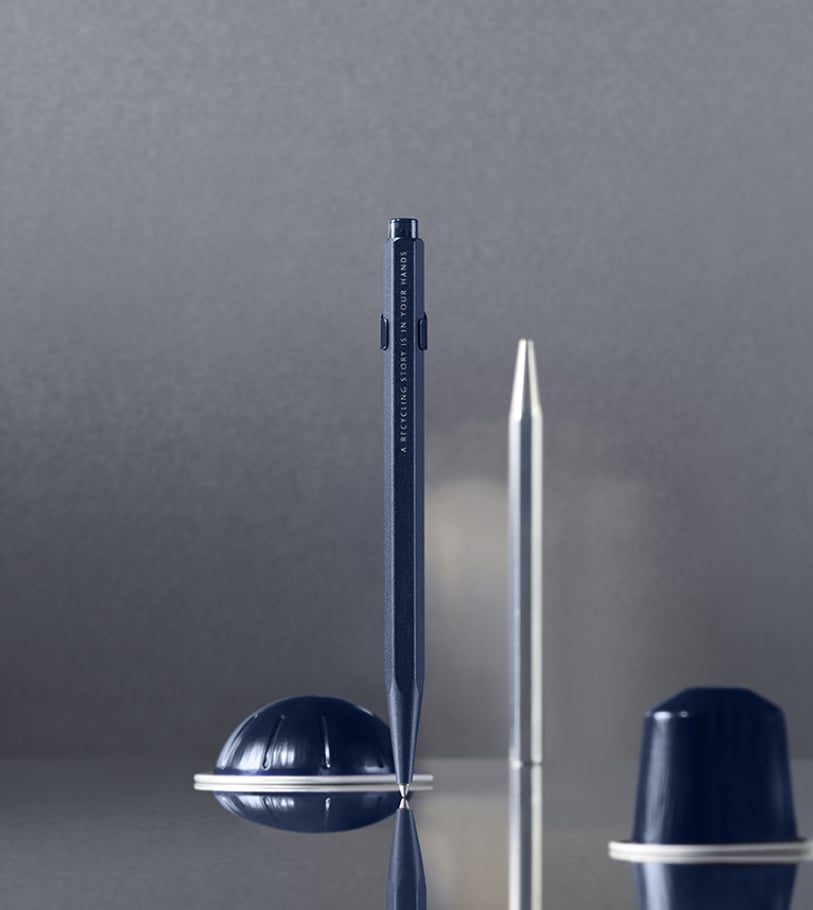 アップサイクルで生まれたネスプレッソコレクション | Caran d'Ache JP