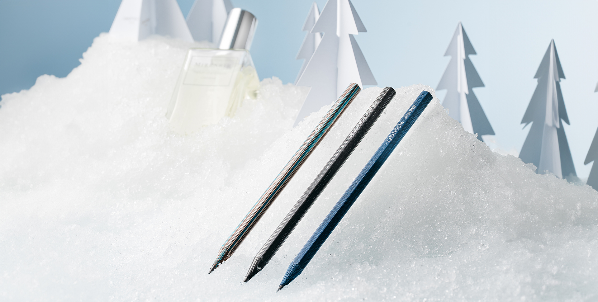 Box 3 Scented Pencils La Maison Alpine Frost