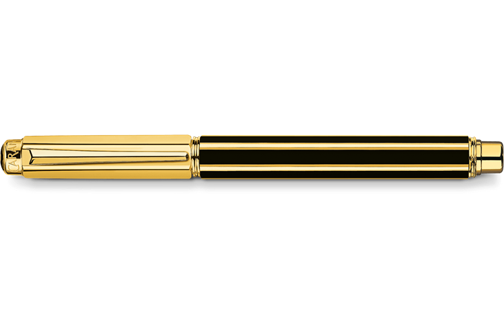 Caran d'Ache Varius China ボールペン Gold-plated VARIUS CHINA BLACK fountain pen The prestige of
