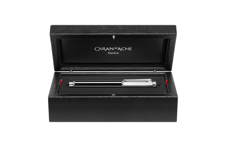 Jinhao Penna A Sfera Classica Nera Con Clip In Acciaio Inox, Ricambio Incluso, Scrittura Fluida, Elegante E Funzionale