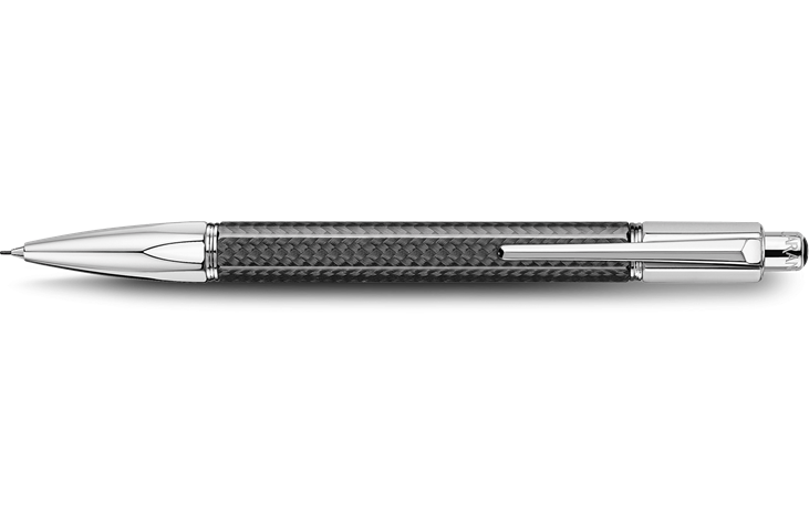 バリアス カーボン メカニカルペンシル（シャープペンシル） シルバー