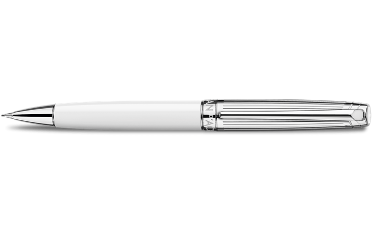 Silver-Plated, Rhodium-Coated LÉMAN BICOLOR White Mechanical