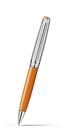 レマン バイカラー サフラン シルバープレート＆ロジウムコート ボールペン