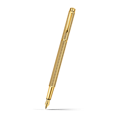 エクリドール シェブロン ゴールド 万年筆 エクリドールの人気モチーフ