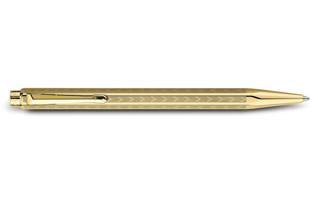 Penna a Sfera ECRIDOR CHEVRON Dorata