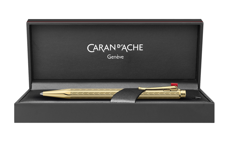 エクリドール シェブロン ゴールド ボールペン 紛れもない定番