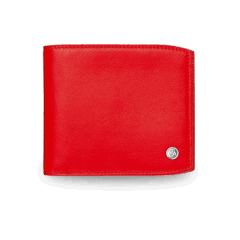 Portafoglio 8 Carte LÉMAN Rosso