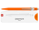 849 POPLINE Fluorescent Orange Ballpoint Pen, with Holder