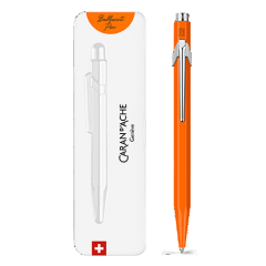 849™ ポップライン 蛍光オレンジ ボールペン、ケース付き