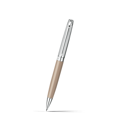 Silver-plated, rhodium-coated LÉMAN BICOLOR CASHMERE mechanical