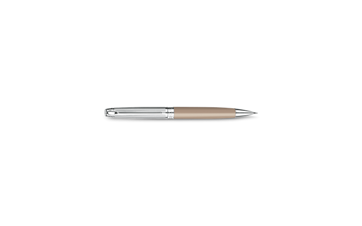 Silver-plated, rhodium-coated LÉMAN BICOLOR CASHMERE mechanical