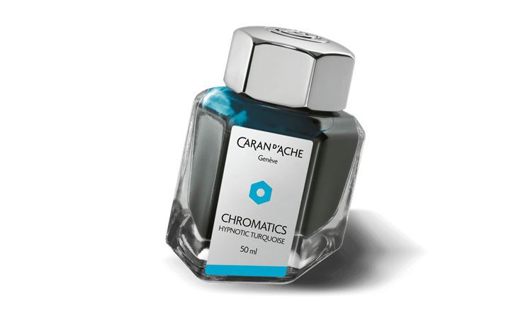 ボトルインク ヒプノティックターコイズ 50ml カランダッシュならでは