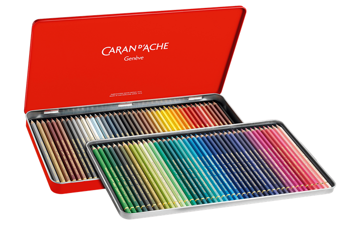 未使用Caran d'Ache Pablo 80色油性色鉛筆セット PABLO 油性色鉛筆 80色セット 未使用Caran d´Ache Pablo 80色油性