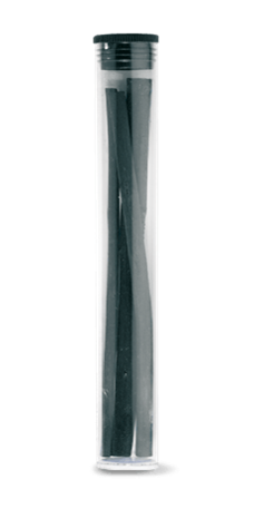 Natural Charcoal Plastic Tube with 3 Pieces