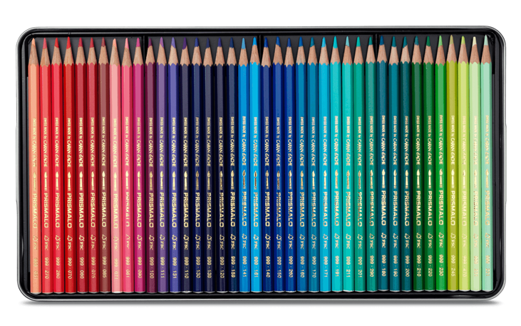 プリズマロアクアレル – 80色セット 1931から続く、豊かな色彩と