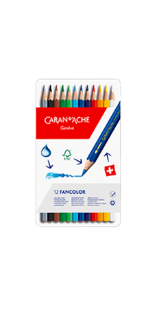 ファンカラー - 色鉛筆 12色セット