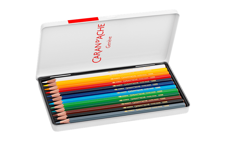 ファンカラー - 色鉛筆 12色セット 新進アーティストのためのカラー