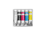 Box of 5 Tubes of Paint GOUACHE STUDIO 10 ml