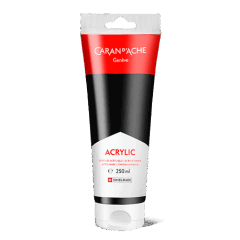 Tube 250 ml Acrylic Black