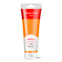 Tube 250 ml Acrylic Orange