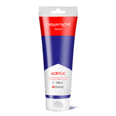 Tube 250 ml Acrylic Dark Ultramarine