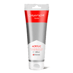 Tube 250 ml Acrylic Silver