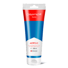 Tube 250 ml Acrylic Cyan