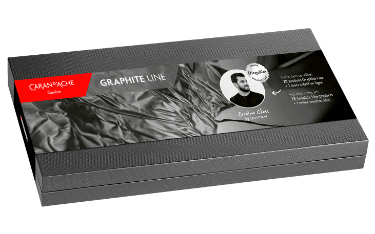 Box of 15 Hardness Degrees GRAPHITE LINE | Caran d'Ache US