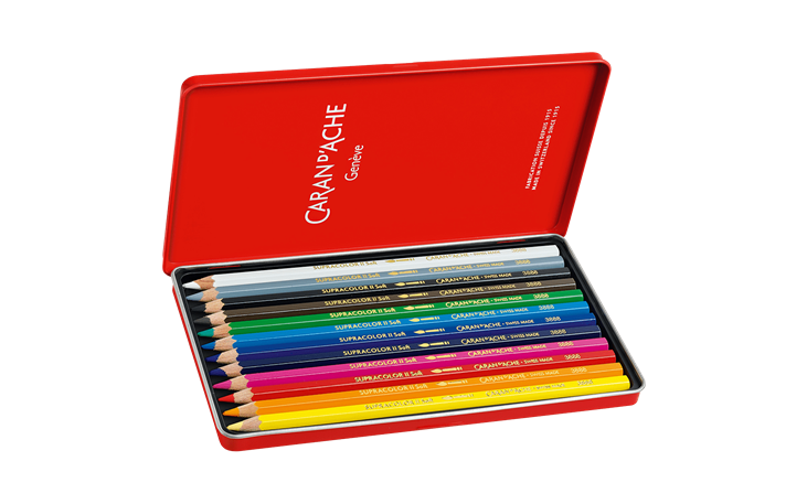スプラカラーソフト – 12色セット 色鮮やかに湧き出る創造性 | Caran d