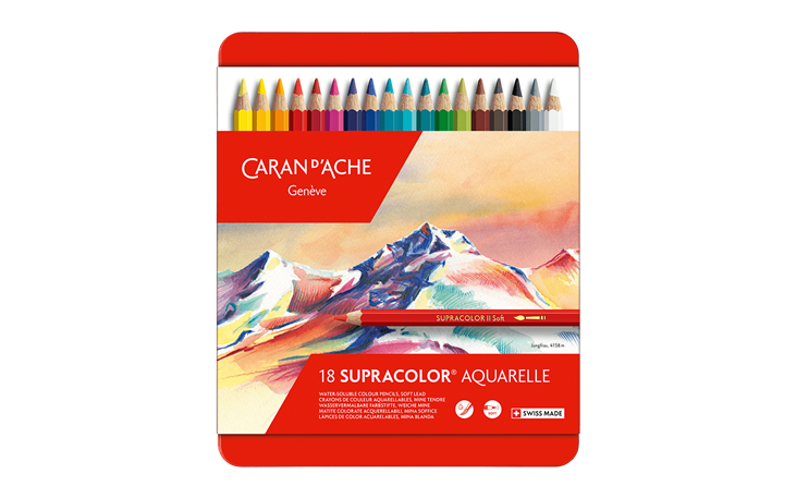 スプラカラーソフト – 18色セット 色鮮やかに湧き出る創造性 | Caran d