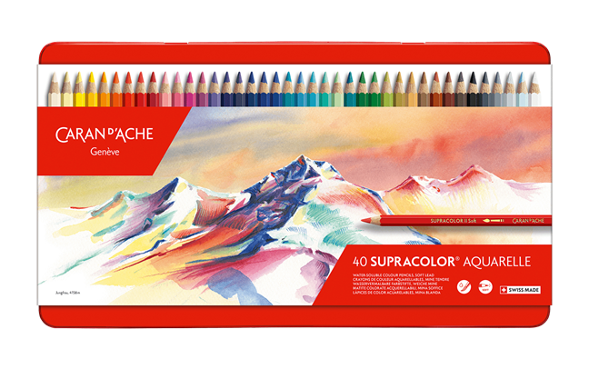 Etui 40 Farben SUPRACOLOR® Aquarelle
