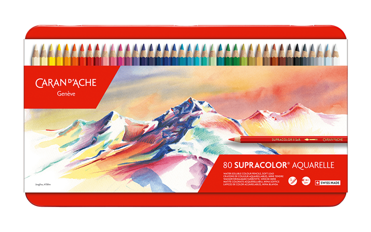 スプラカラーソフト – 80色セット 色鮮やかに湧き出る創造性 | Caran d'Ache - 35,200,00¥