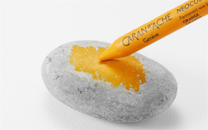 Caran D'Ache Neocolor I Wax Pastel - Grass Green Art Crayon For Drawing & Mixed Media