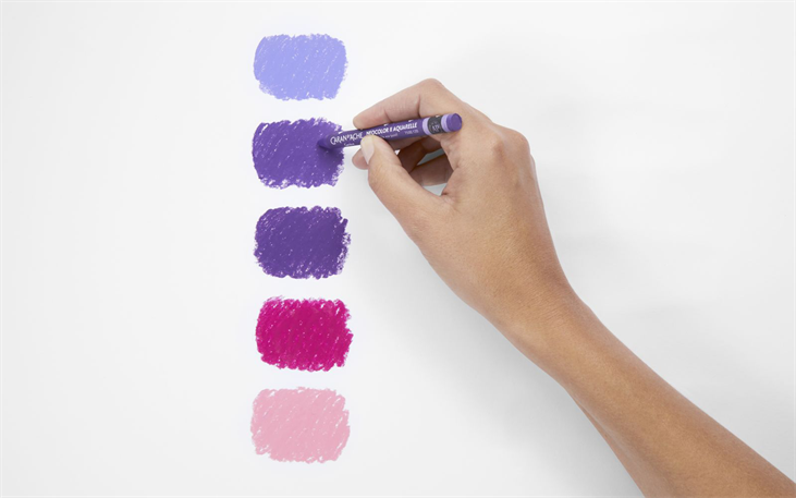 カランダッシュ NEOCOLOR II 84色セット　水溶性　パステル　画材 ネオカラー™II 水溶性パステル – 84色セット 創造性が無限に広がる