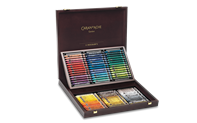 Holzkoffer 84 Pastelle NEOCOLOR® II