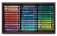 Holzkoffer 84 Pastelle NEOCOLOR® II