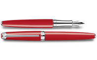 Scarlet Red LÉMAN Fountain Pen