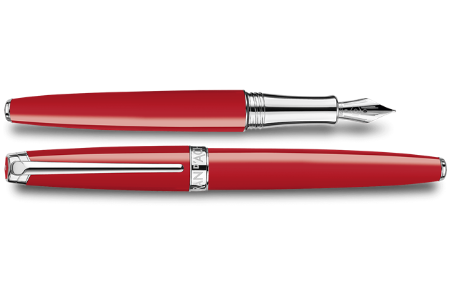 Scarlet Red LÉMAN Fountain Pen