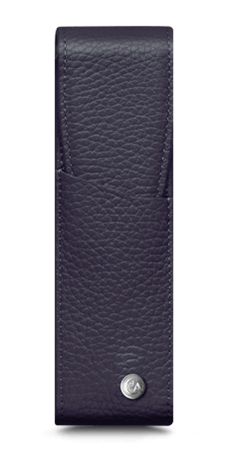 Etui für 2 Schreibgeräte LÉMAN NACHTBLAU