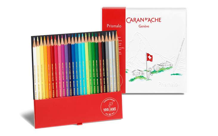carandache　カランダッシュ　プリズマロ　100周年記念　色鉛筆 限定】プリズマロ 100周年記念色鉛筆 | Caran d'Ache JP