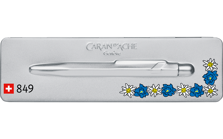 849™ エーデルワイス ボールペン スリムパック入 スイスのシンボルで