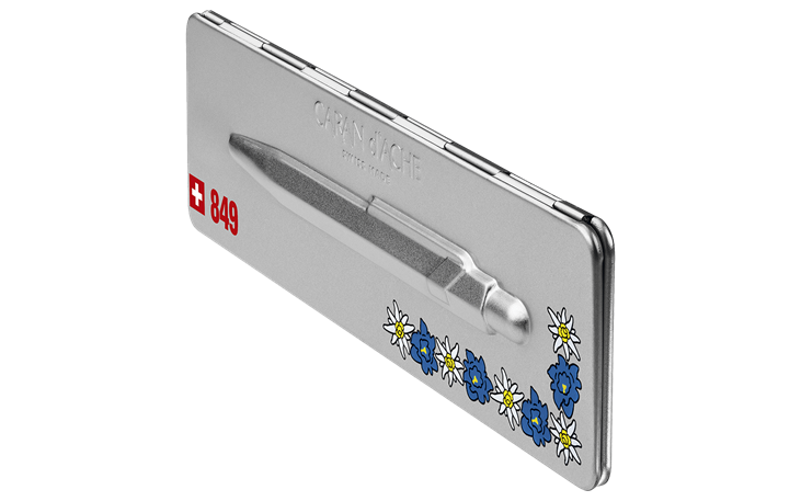 849™ エーデルワイス ボールペン スリムパック入 スイスのシンボルで