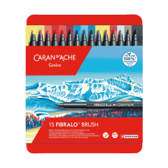 Box 15 Fibre-tipped Pens Fibralo™ Brush
