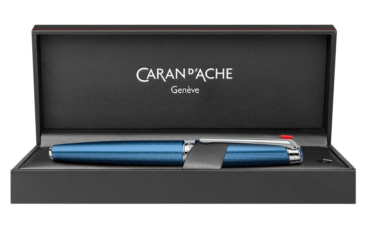 LÉMAN™ GRAND BLEU Roller Pen | Caran d'Ache US